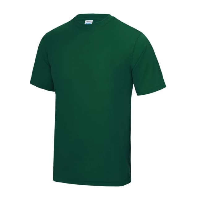 AWDis AWDis Men Just Cool Performance Plain T-Shirt in Bottle Green Size: X-Small Bottle Green XS Male 5055805331182