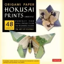 Origami Paper - Hokusai Prints - Large 8 1/4" - 48 Sheets : Tuttle Origami Paper: Double-Sided Origami Sheets Printed with 8 Different Designs (Instru