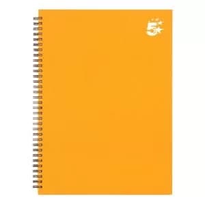 Office Twinbound Hardback A4 140Pg Yellow Ref 943488 Pack 5 943488