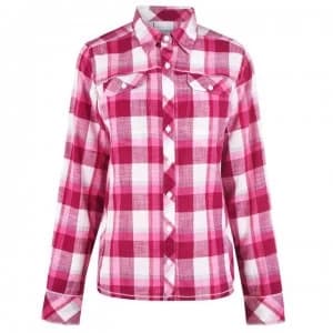 Columbia Henry Long Sleeve Shirt Ladies - Wine Berry