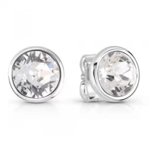 Guess Miami Stainless Steel Stud Earrings UBE83059