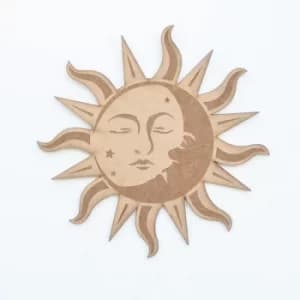 LAZ001 Multicolor Decorative Framed MDF Painting