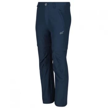 Regatta Hikefell Zip Off Stretch WalkingTrousers - Dark Denim