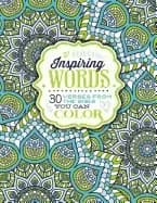 inspiring words coloring book 30 verses from the bible you can color