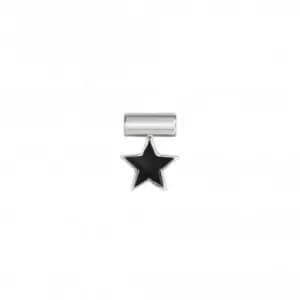 Seimia Symbols Enamel Black Star Pendant 147118/005
