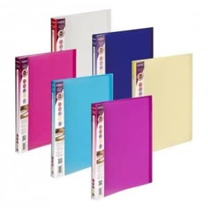 Snopake Lite Display Book 40 Pockets A4 Astd PK12
