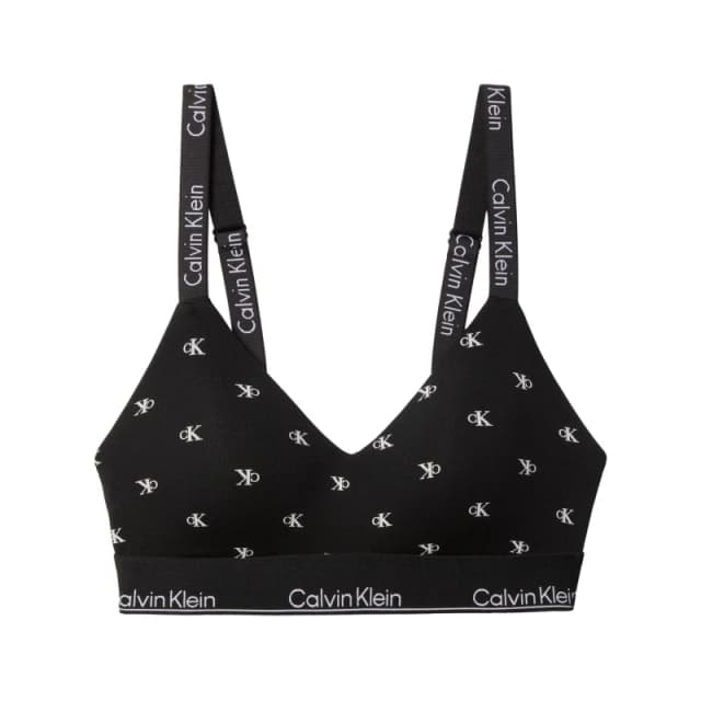 Calvin Klein BRALETTE Black Ck Logo female 8 (XS)