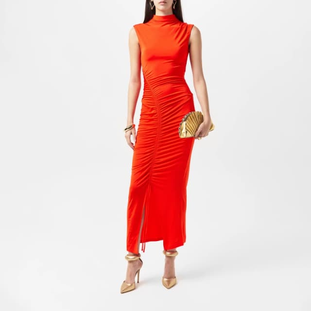 Ted Baker Berryan Dress - Orange Orange 8