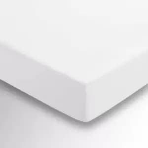 Helena Springfield Brushed Cotton Kingsize Fitted Sheet, White