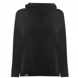 Regatta Halia Velour Hoodie - Black