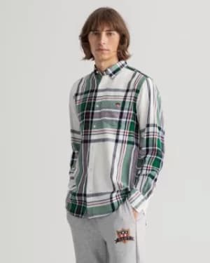 GANT Regular Fit Banner Shield Flannel Shirt
