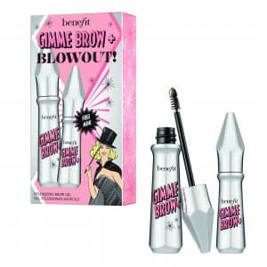 benefit Gimme Brow + Blowout Volumising Brow Gel Duo Set (Various Shades) - 03 Warm Light Brown