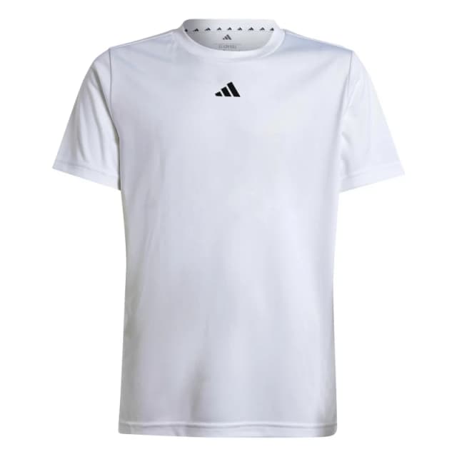 Children's logo jersey adidas Regular Fit Blanc Unisex 7/8 ans