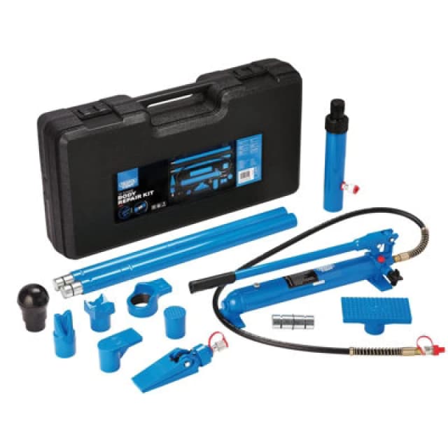 Draper Expert 13930 Hydraulic Body Repair Kit, 10 Tonne (14 Piece) 13930