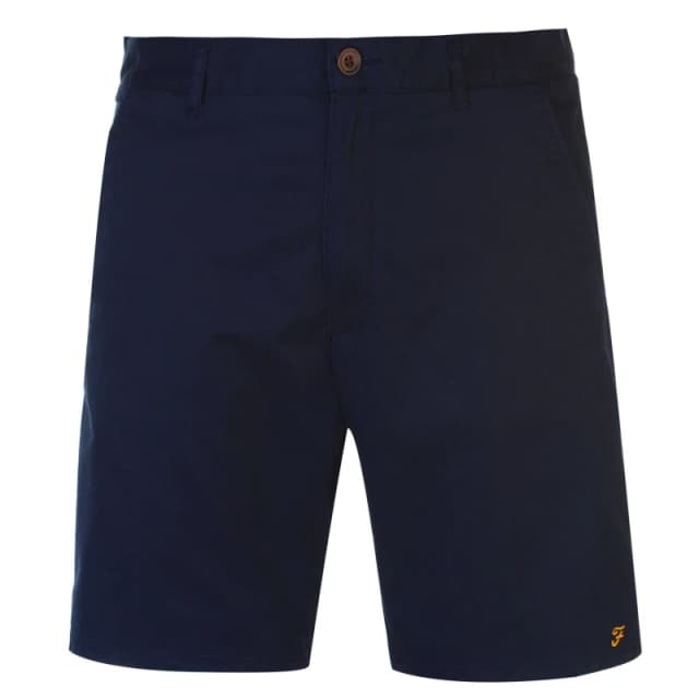 Farah Hawk Chino Shorts True Navy 412 male 30W R