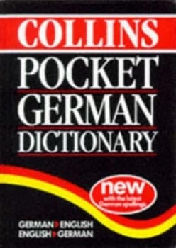Collins Pocket German Dictionary Paperback