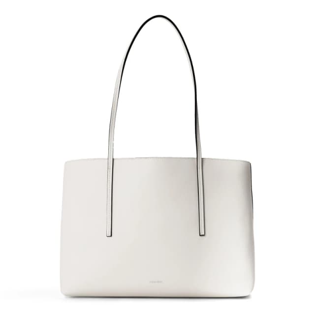 Calvin Klein Womens Tote Bags White Alyssum female One Size
