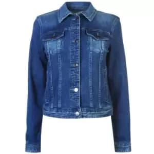Armani Exchange Armani Denim Trucker Jacket Ladies - Blue