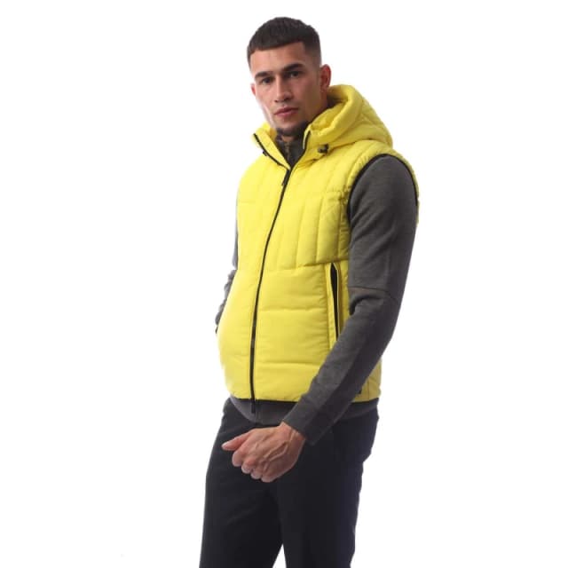 Boss Mens Cashton Sleeveless Gilet Bright Yellow male 36 (46)