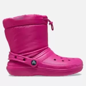 Crocs Kids Classic Lined Neo Puff Rubber and Nylon Boots - UK 1 Kids
