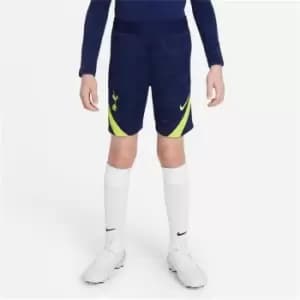 Nike Tottenham Hotspur Strike Shorts 2021 2022 Junior - Blue