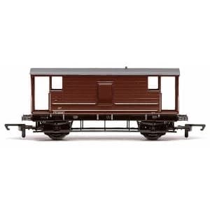 Hornby 20T Goods Brake Van British Railways M730587 Era 4 Model Train