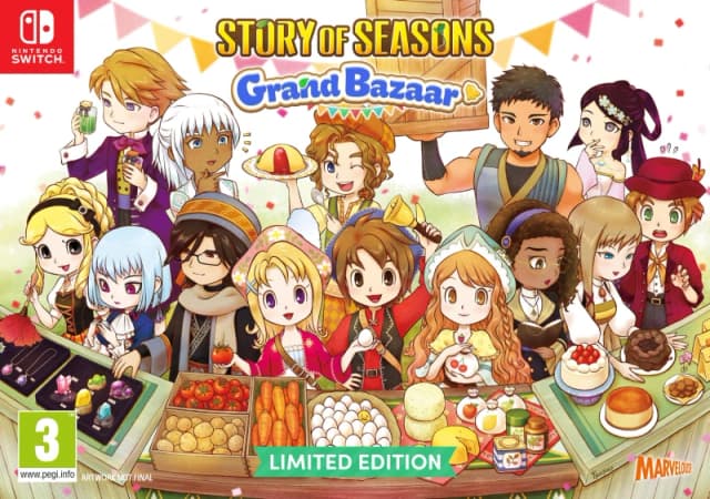 Story Of Seasons: Grand Bazaar - Limited Edition - Switch Switch
