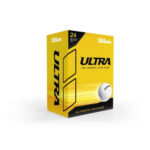 Wilson Ultra 24 Golf Balls Pack - White White One Size