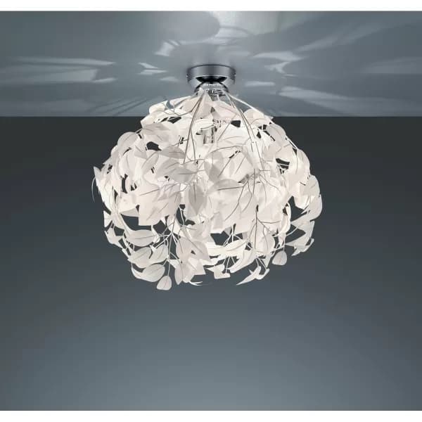 Leavy Modern Semi Flush Ceiling Light Chrome