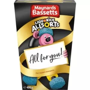 Maynards Bassetts Liquorice Allsorts Carton (400g)