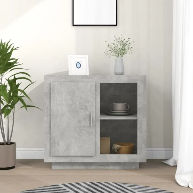 VIDAXL Sideboard Concrete Grey Vidaxl 8720286966334