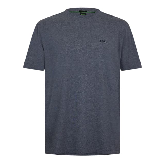 Boss Mens Logo T-Shirt, Logo Design Medium Grey male L