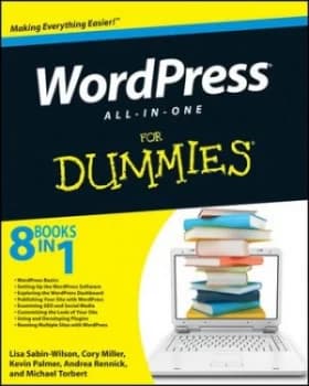Wordpress All In One for Dummies by Lisa Sabin-Wilson Paperback