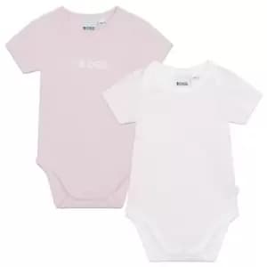 Boss Boss 2 Pck Bdysuit Bb32 - Pink