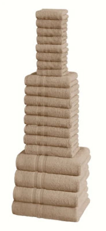 Rapport Home W500 Pure Cotton Face Towel Mocha