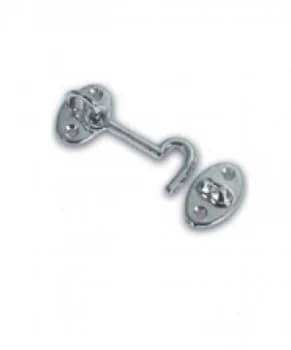 Classic Cabin Hook in Brass or Chromium Plated