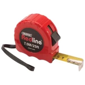 Draper Metric/Imperial Measuring Tape, 7.5m/25ft