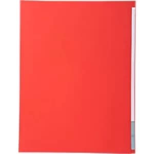 Exacompta Square Cut Folders 421012E A4 Red Recycled Board 24 x 32cm Pack of 500