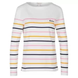 Barbour Womens Hawkins Top Cloud Stripe 14
