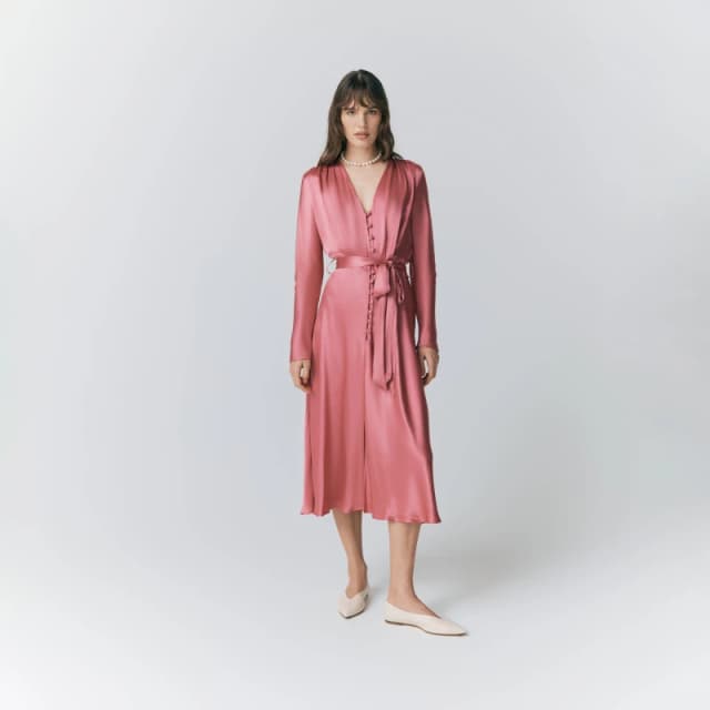 Ghost Ghost Meryl Dress - Pink Pink 8