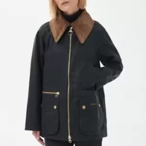 Barbour Womens Gunnerside Wax Jacket - Sage/Ancient - UK 12