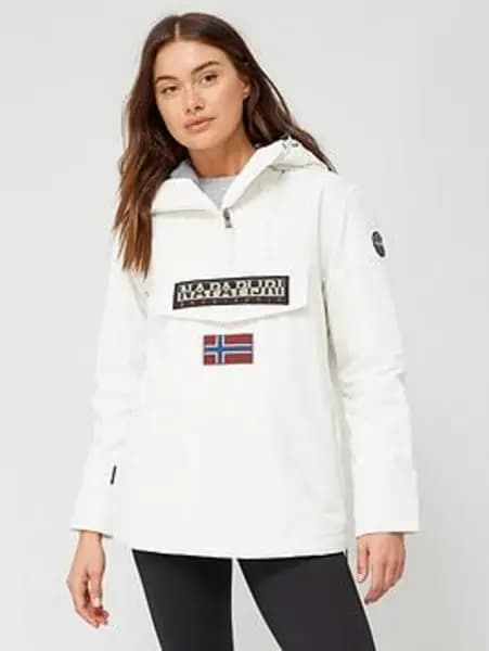 Napapijri White Whisper Rainforest Winter Anorak Jacket