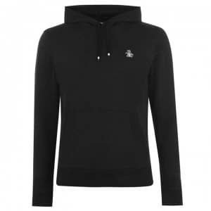 Original Penguin Fleece Popover Hoodie - Black 010