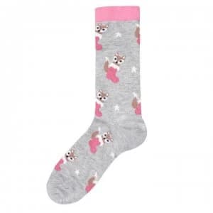 Totes Bauble Socks - Grey Fox