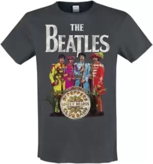 The Beatles Amplified Collection - Lonely Hearts T-Shirt charcoal