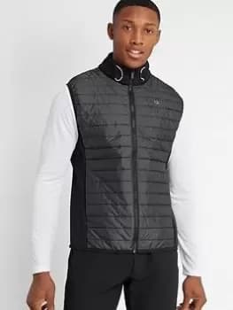 Calvin Klein Golf Hybrid Gilet, Black Size M Men