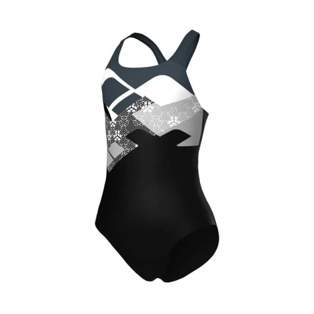 One Piece swimsuit for girls Arena Kikko Noir Female 8/9 ans