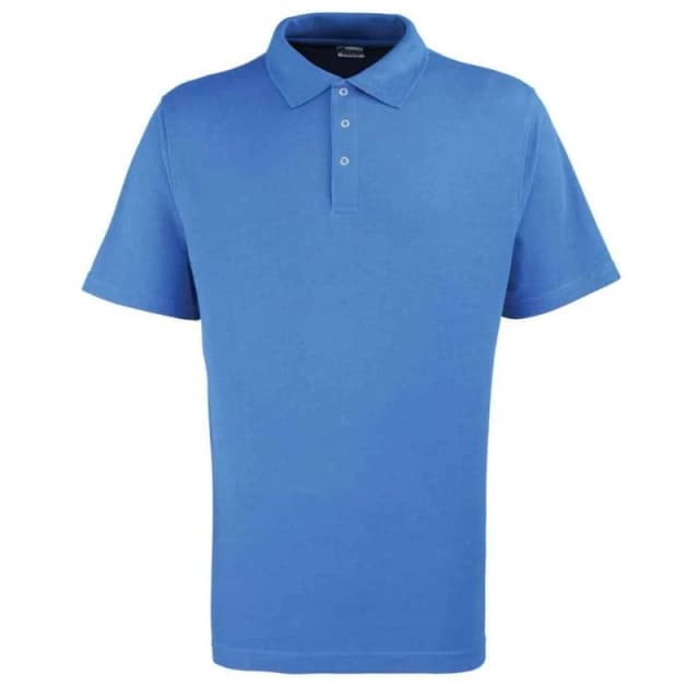 Premier Premier Men Studded Polo Shirt in Blue Size: X-Small Blue XS Male 5063693809324