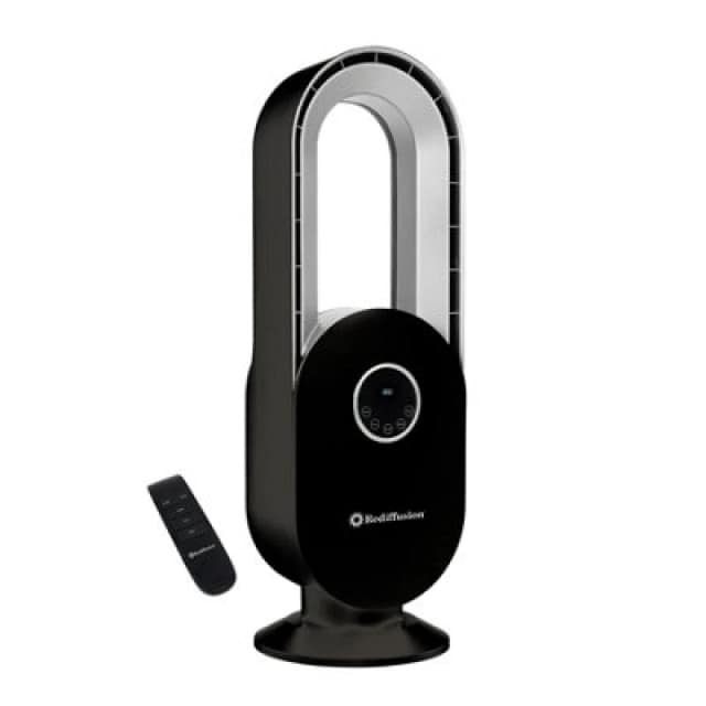 Redifussion Bladeless Fan Black