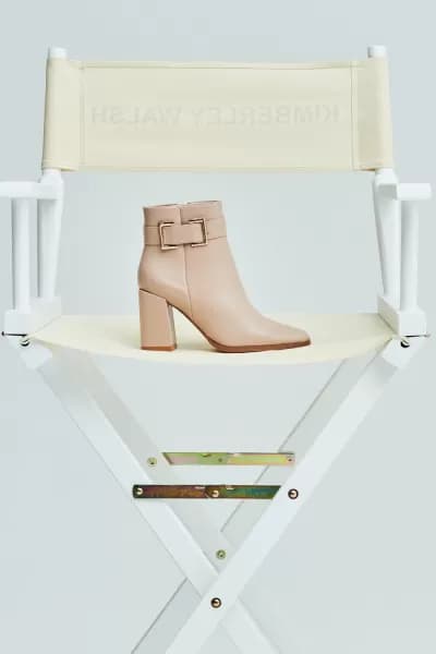 Alto Buckle Detail zip Up Ankle Boots